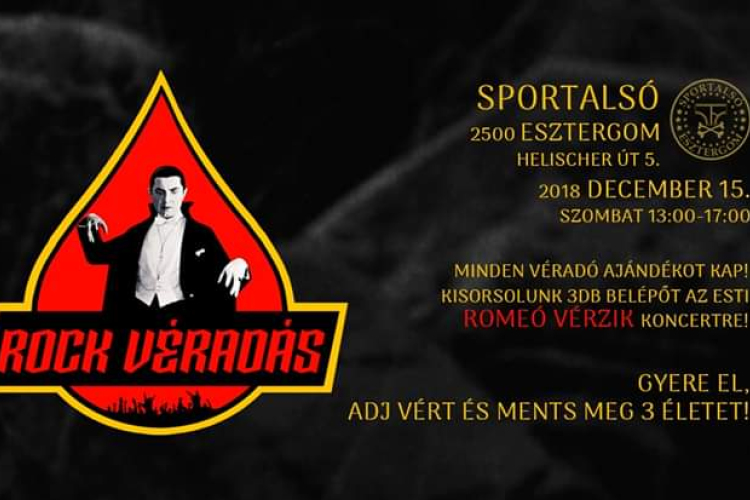 Rockvéradás Esztergomban