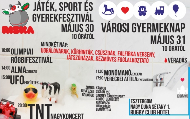 Gyermeknap Riska – Játék és Sport Fesztivál Esztergomban