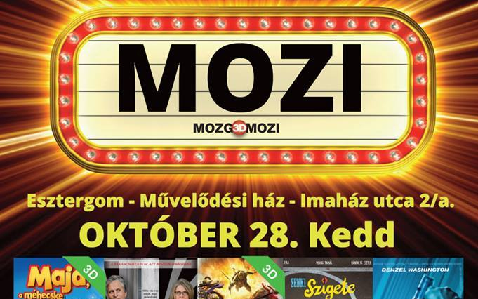 3D mozi: öt film és közönségtalálkozó Esztergomban