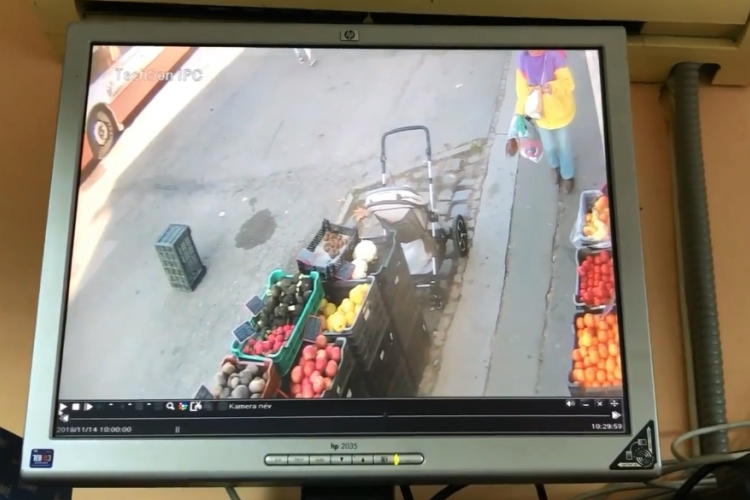 Fényes nappal gyerektől lopott ételt Esztergomban – VIDEÓN az eset!