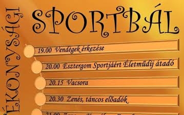 Sportbál, jótékonyság és életműdíj-átadó Esztergomban