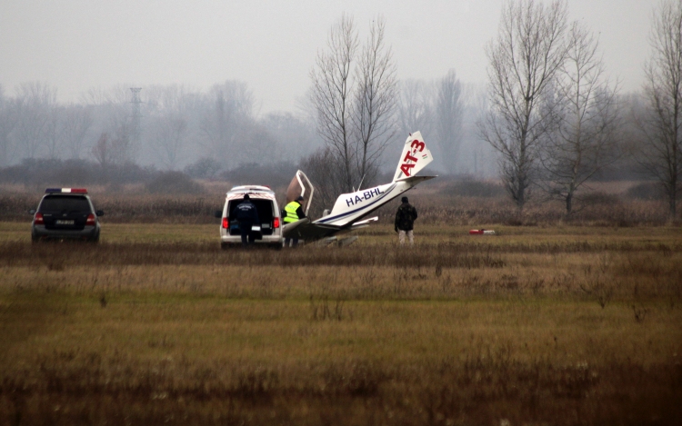 Repülőgép-baleset történt Esztergomban