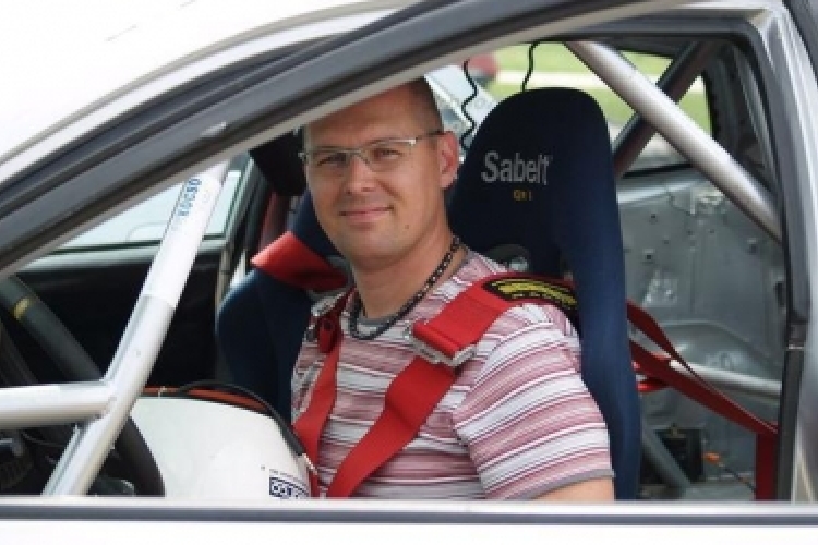 Kondella Péter – Bagdány István, Honda Civic Type R az Eger Rally-n.
