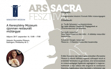 Ars Sacra Fesztivál és Nyílt nap a Keresztény Múzeumban