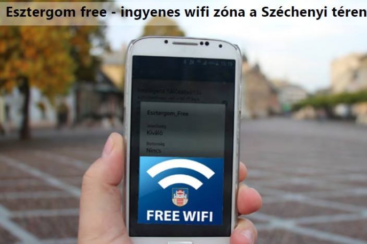 Esztergom free – ingyenes wifi zóna a Széchenyi téren