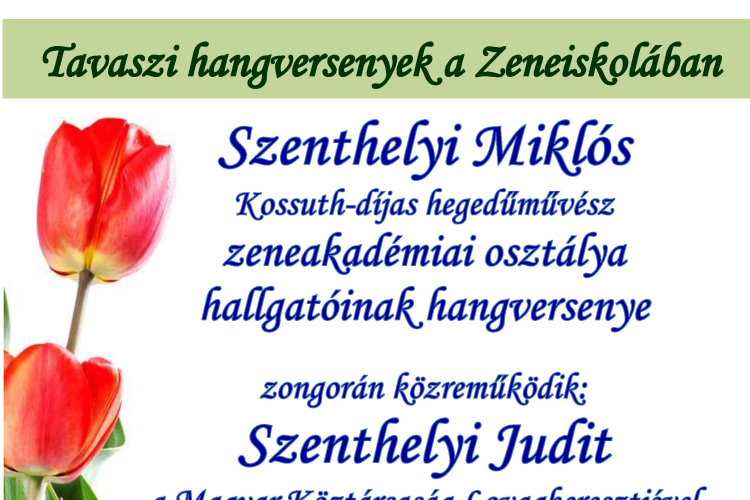 Különleges hangverseny a Zeneiskolában