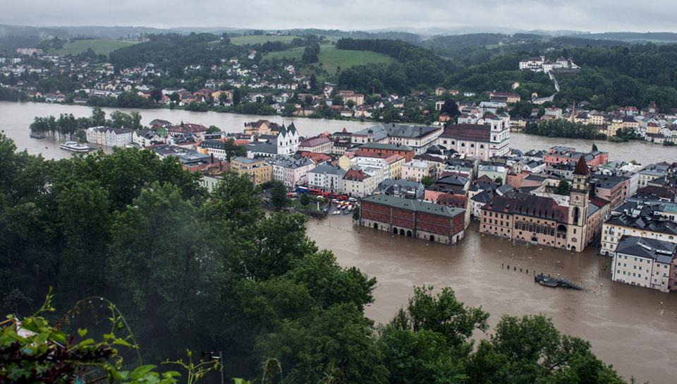 Árvíz - Ötszáz éves csúcson a Duna vízállása Passaunál