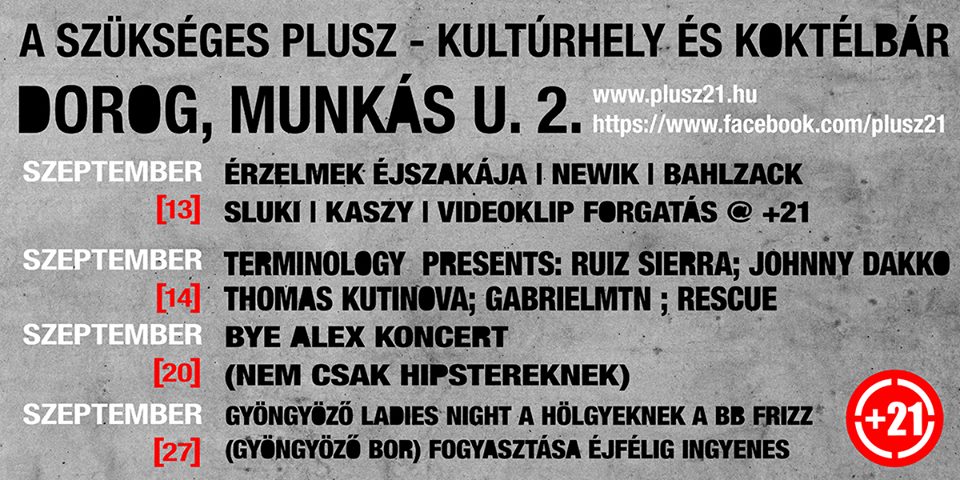 +21 Kultúrhely és Koktélbár