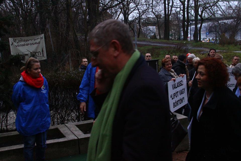 Gyurcsány Ferenc és Vadai Ágnes Esztergomban