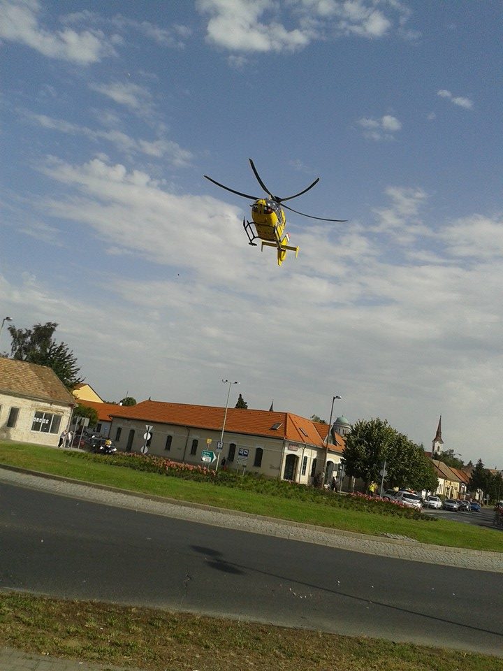 Mentőhelikopter járt Esztergomban – itt a válasz, hogy miért!