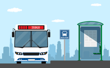 Megszűnik az esztergomi Tesco ingyenes buszjárata - FRISSÍTVE