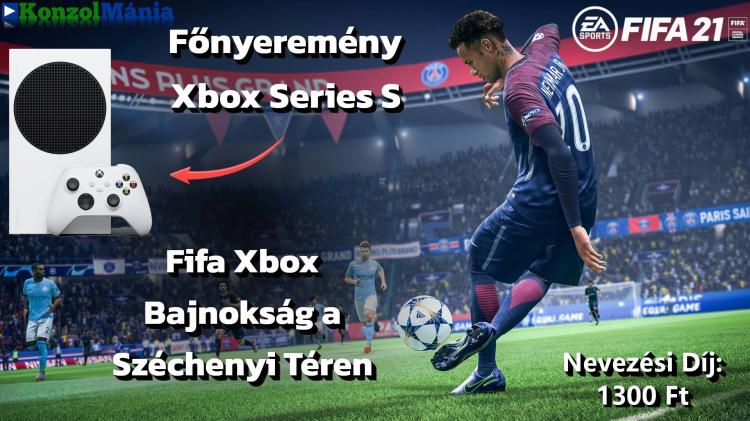 FIFA XBOX Bajnokság Esztergomban a Széchenyi téren