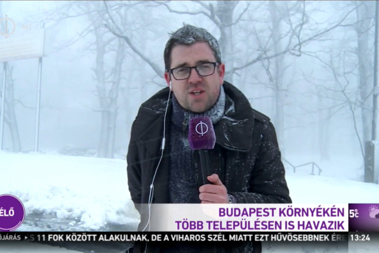 Szakad a hó Dobogókőn - Nem így várjuk a tavaszt!