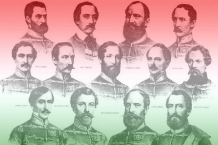 Idén is lesz staféta az Aradi vértanúk emlékére