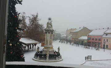 Fotók: megjött a tél Esztergomba is