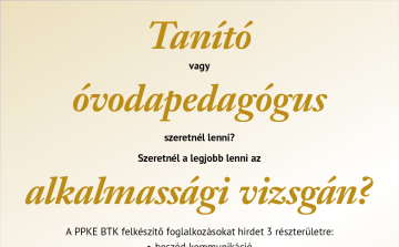 Felkészítő foglalkozásokat hirdet a  Pázmány Esztergom
