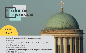 Kutatók éjszakája Esztergomban is