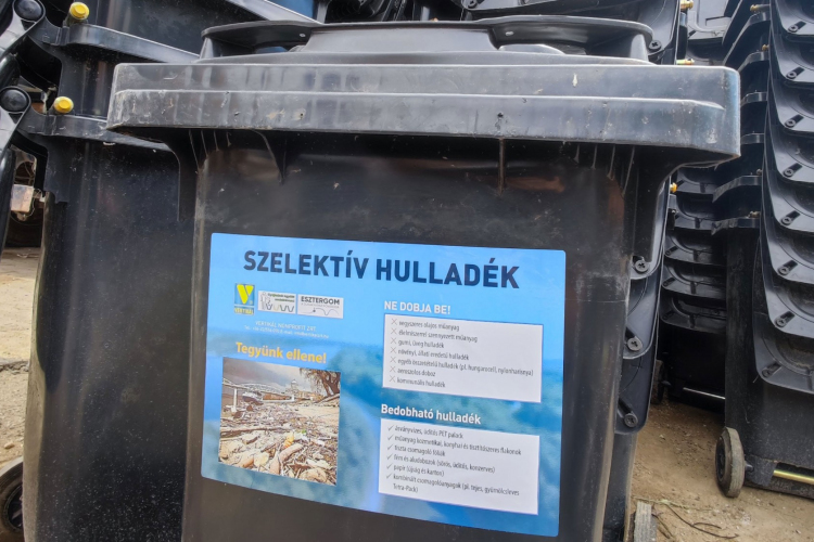 Folytatódik a szelektív kukák kiosztása!