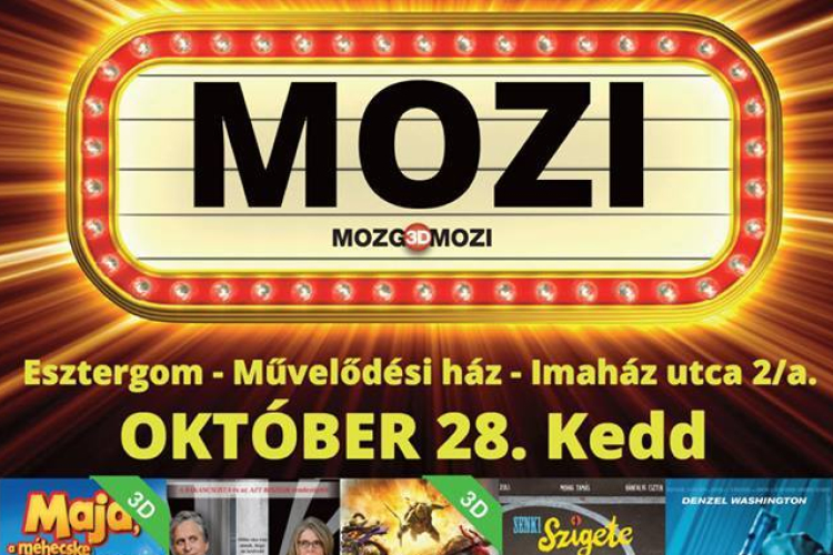 3D mozi: öt film és közönségtalálkozó Esztergomban