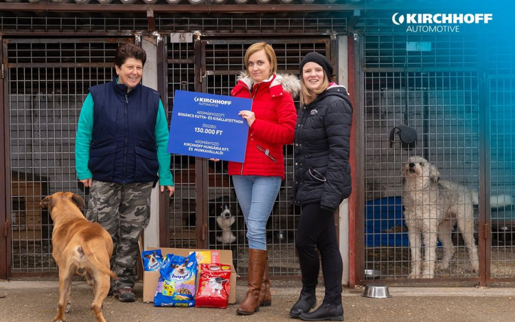 Összefogtak és adományoztak a Kirchhoff munkatársai