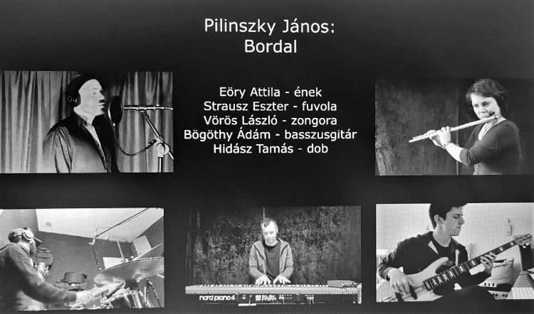 Pilinszky Bordalát zenésítették meg a költészet napjára