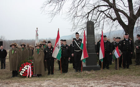 Tiszteletadás a 48-as hősök 165. évfordulóján