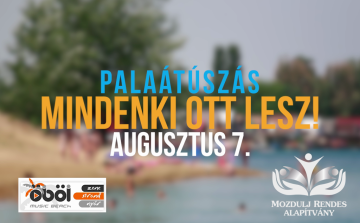 Palaátúszás és tófutás augusztusban