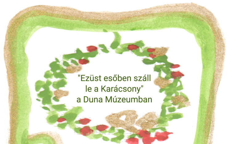 Ezüst esőben száll le a karácsony a Duna Múzeumban