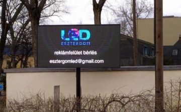 Egyre népszerűbb a LED reklámfelület Esztergomban!
