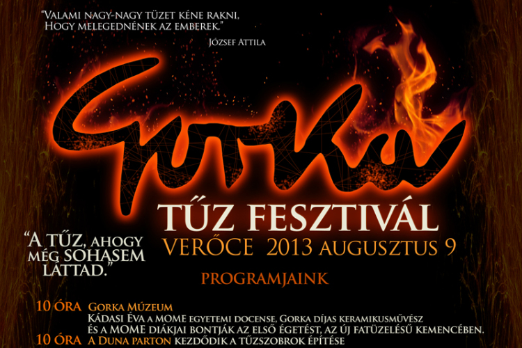 Tüzes programok és Csík zenekar koncert a Gorka Tűz Fesztiválon