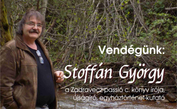 Stoffán György a könyvtárban