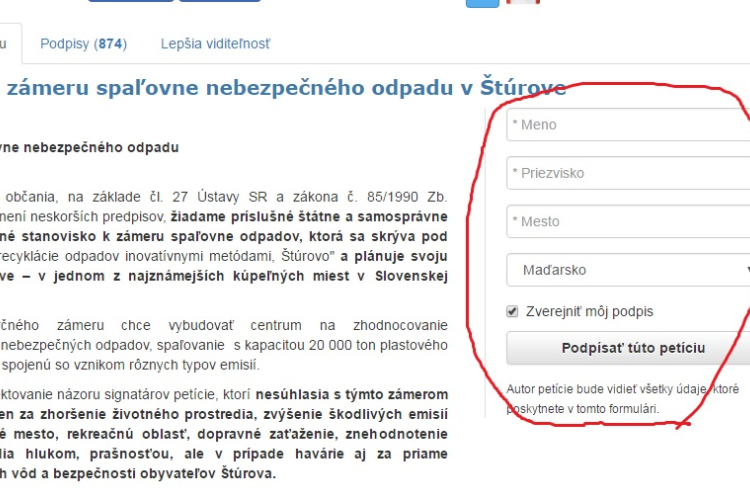 Petíció a párkányi hulladékégető ellen – itt lehet aláírni!