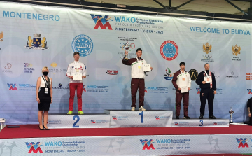 Óriási siker! Európa-bajnok az esztergomi kick-boxos Kovács Marcell
