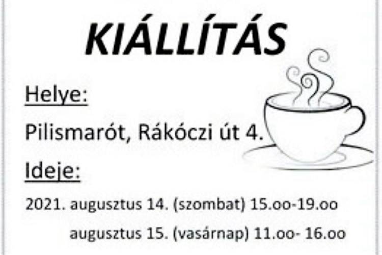 Csészekiállítás Pilismaróton
