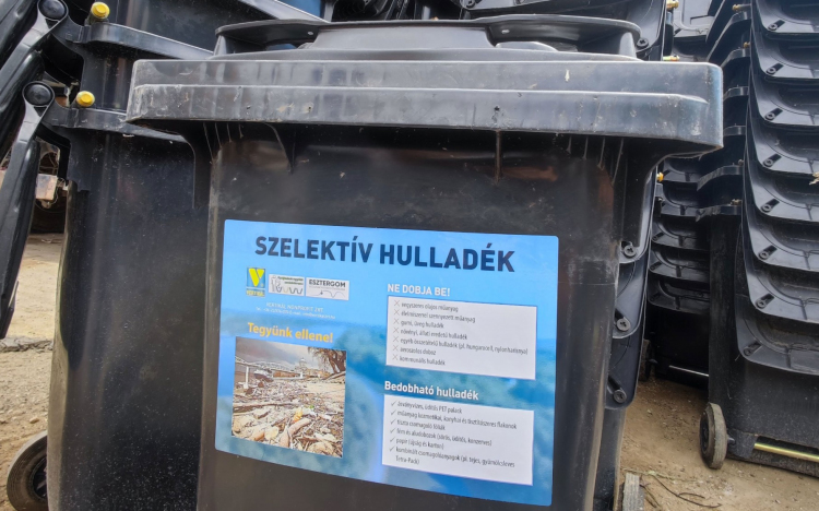 Folytatódik a szelektív kukák kiosztása!