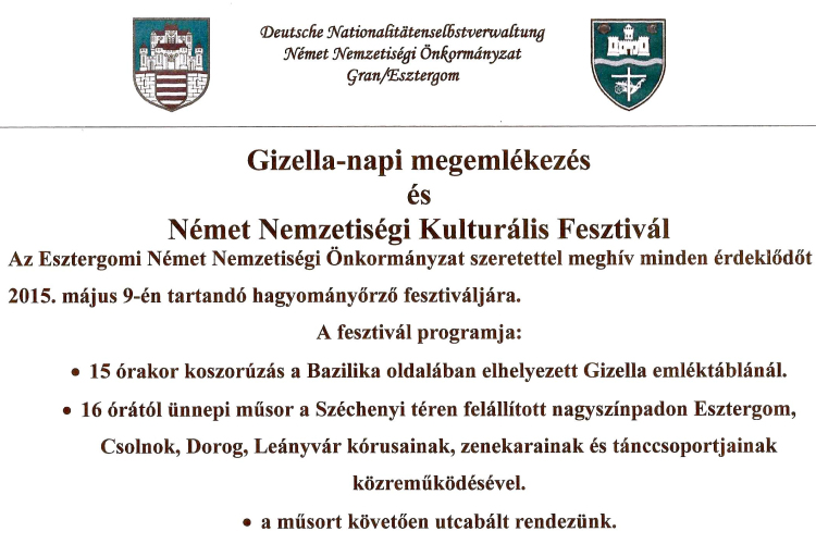 Gizella-napi fesztivál Esztergomban