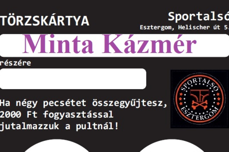 Egy klub, egy kártya, 30 lehetőség – Megújult a Sportalsó Törzskártyája!