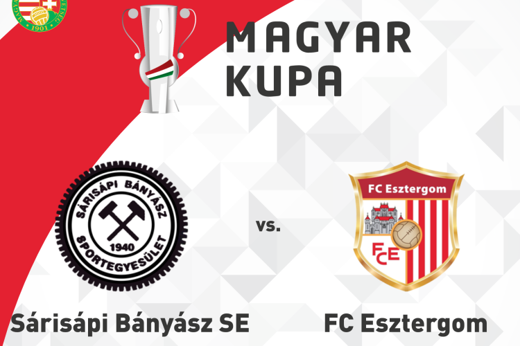 Sárisáp ellen lép pályára az FC Esztergom a kupában