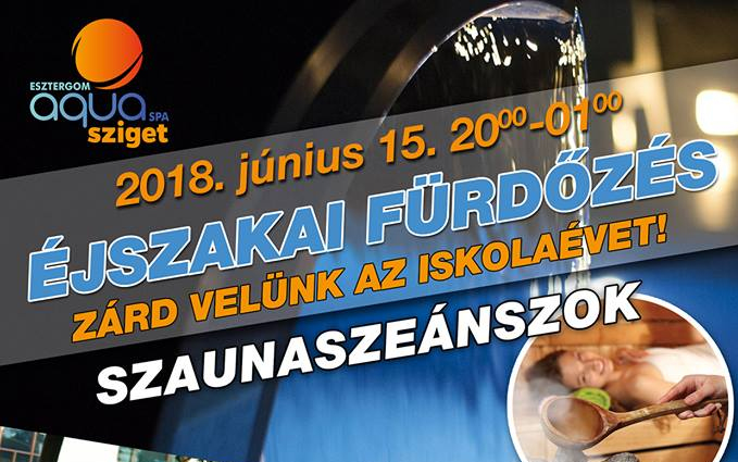 Éjszakai fürdőzéssel és hastánccal készül az Élményfürdő