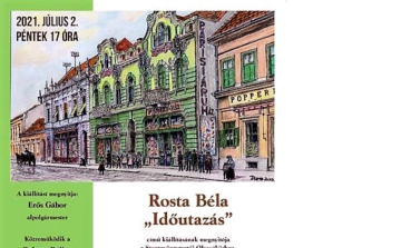 Időutazás - Rosta Béla rajzaiból nyílik kiállítás Szentgyörgymezőn