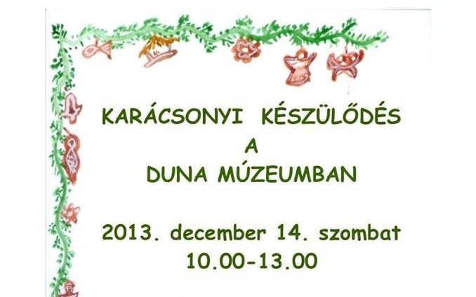 Karácsonyi készülődés és ingyenes napok a Duna Múzeumban