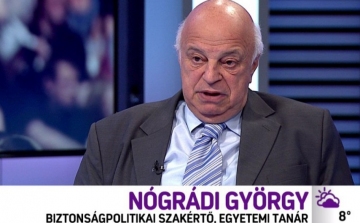 Nógrádi György biztonságpolitikai szakértő Esztergomban