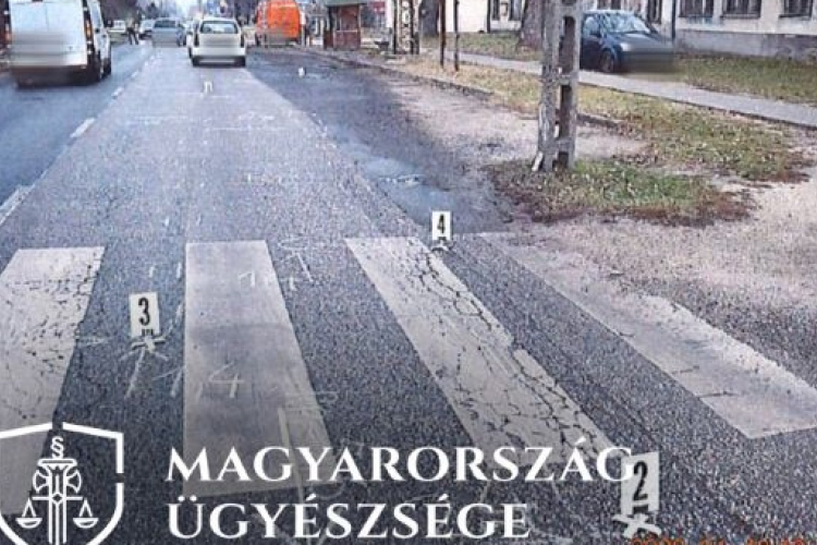 Vádat emeltek az esztergomi férfi ellen, aki a zebrán ütött el egy gyalogost