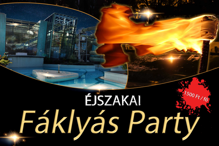 Fáklyás Party az Aquaszigeten