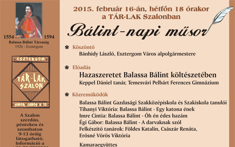 Bálint-nap a Tár-Lak Szalonban