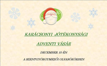 Jótékonysági Advent Szentgyörgymezőn