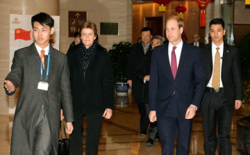 Dollárszázmilliós üzleteket eredményezett Vilmos herceg kínai útja