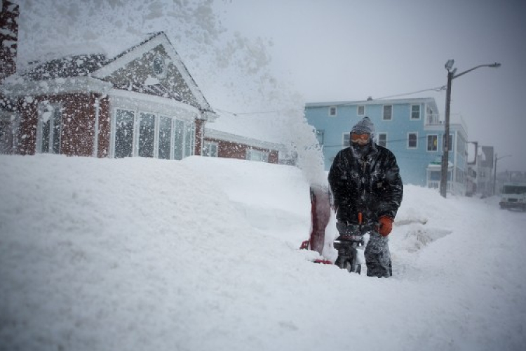 Újabb erős havazás az Egyesült Államokban