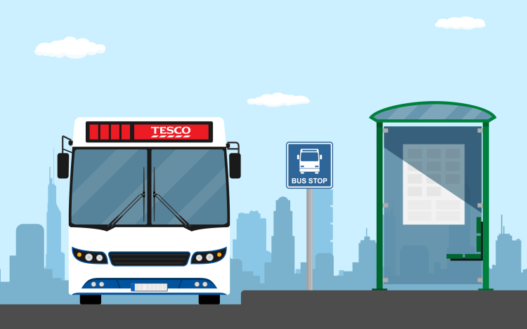 Megszűnik az esztergomi Tesco ingyenes buszjárata - FRISSÍTVE