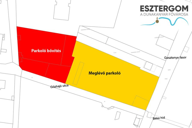 Elkezdődött az ingyenes szigeti parkoló bővítése